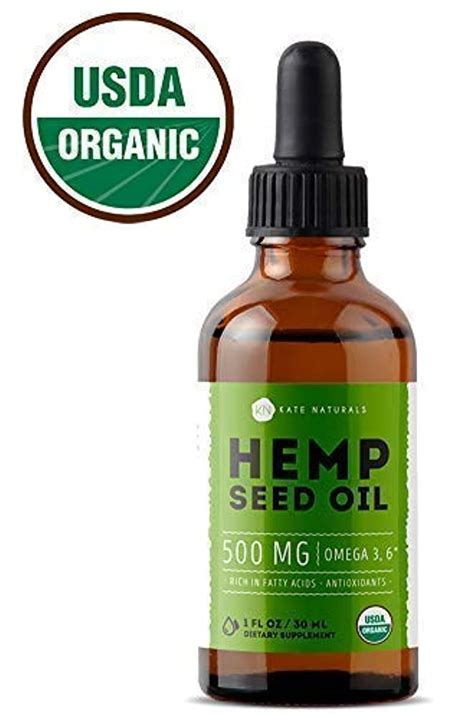 Organic Cbd Hemp Seed Oil Pain Relief Anxiety Sleep Aid Mood Skin 500