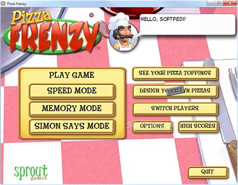 Pizza Frenzy Deluxe Demo Download