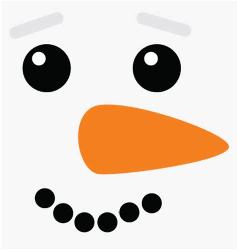 Snowman Face Hd Png Download Transparent Png Image Pngitem