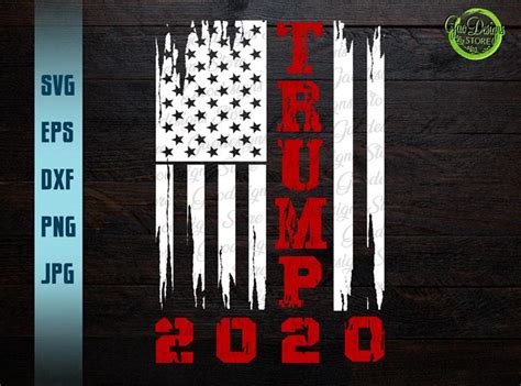 Free racing flag vector download in ai, svg, eps and cdr. Trump Distressed Flag 2020 Svg, USA American Distressed ...