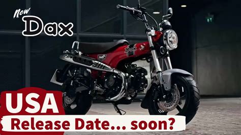 New 2023 Honda Dax 125 Usa Release Date Are We Getting Closer Youtube