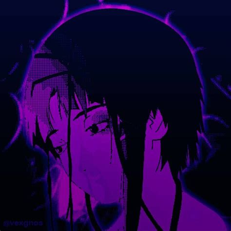 Purple Anime Pfp Purple Anime Girl Pfp Best Sad Aesthetic Anime