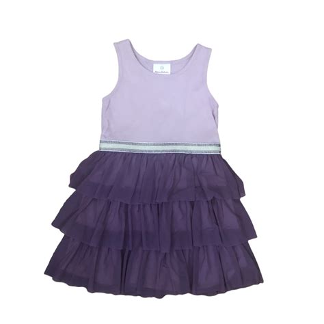 Hanna Purple Tulle Sz 110 Dress