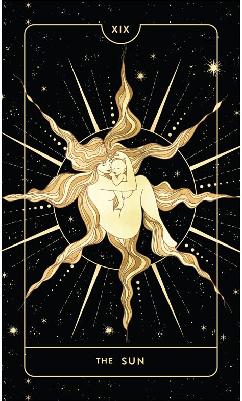 Xix The Sun Tarot Cards Art The Sun Tarot Card Card Art