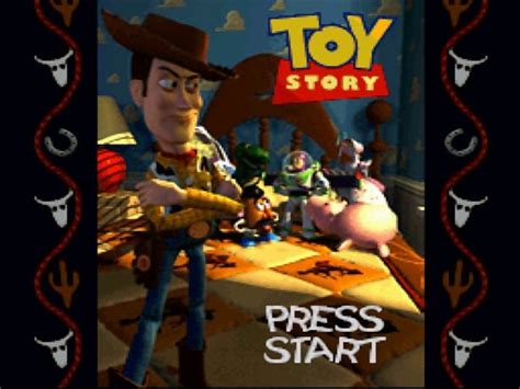 Snes Toy Story Game Main Menu Screen Nostalgia