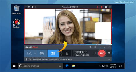 Bandicam Webcam Recorder Best Screen Recorder For Windows 2021