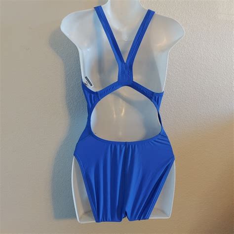 Speedo Swim Powerflex Speedo Swimsuit Size 2 Royal Blue Poshmark