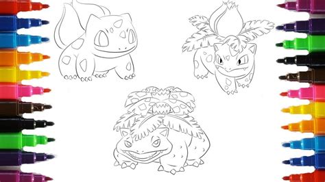 Here are some very interesting suggestions about pokemon coloring pages eevee evolutions Pokemon Coloring Pages Bulbasaur Evolution Colouring book ...