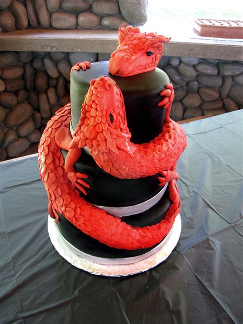 Dragon Cakes Decoration Ideas Little Birthday Cakes