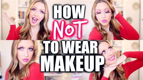 How Not To Wear Makeup Valentines Day Edition Courtney Lundquist Youtube