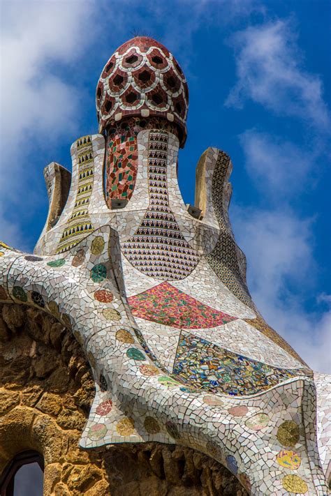 Gaudis Park Güell Entrance Confection Gaudi Gaudi Architecture