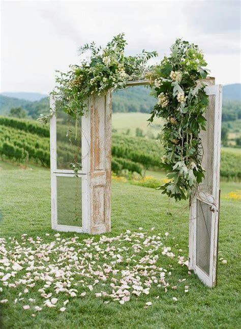 Ceremony Idea Wedding Arbors Wedding Arch Rustic Outdoor Wedding