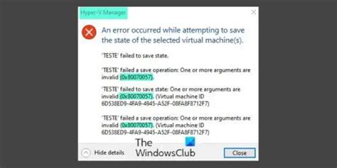 Fix 0x80070057 Hyper V Error On Windows Computer