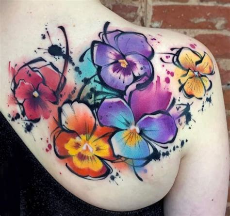 Watercolor Flower Tattoos A Visual Guide