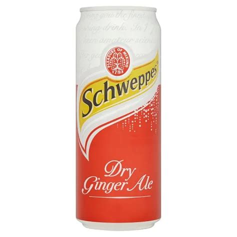 Schweppes Dry Ginger Ale 320ml Lazada