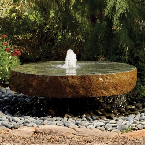 Natural Millstone Fountain Stone Forest Stone Garden Fountains