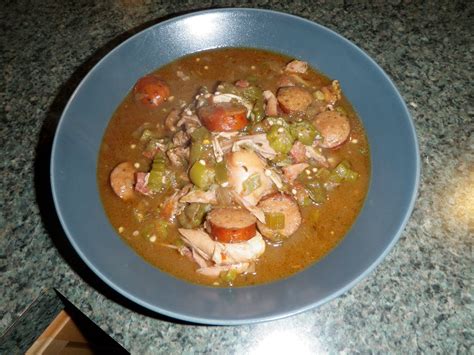 Chicken And Smoked Sausage Gumbo Finding Food