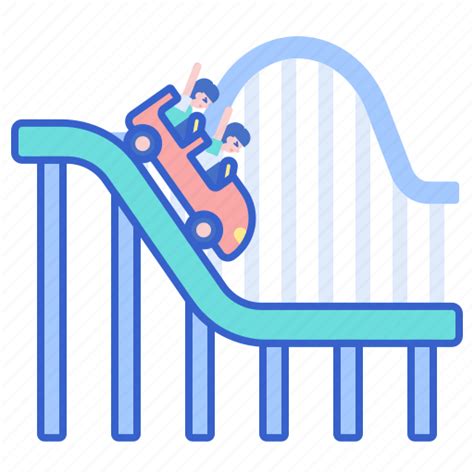 Amusement Coaster Park Ride Roller Icon Download On Iconfinder