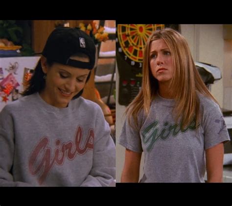 Girls Sweatshirt From Friends Rachel Monica Crewneck Sweatshirt