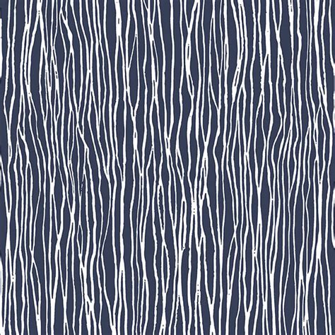 Fiber Modern Wallpaper Navy Blue And White 1 Bolt Modern