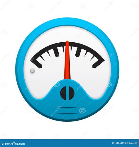 Gauge Meter Icon Stock Vector Illustration Of Race 161063898