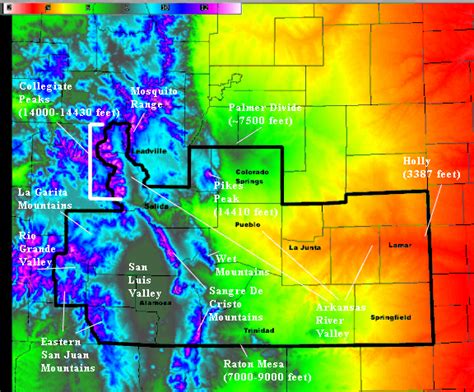 Weather Map Of Colorado Campus Map