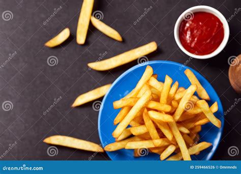 French Fries A Popular Fast Food Item Fatty Meal Stock Photo Image