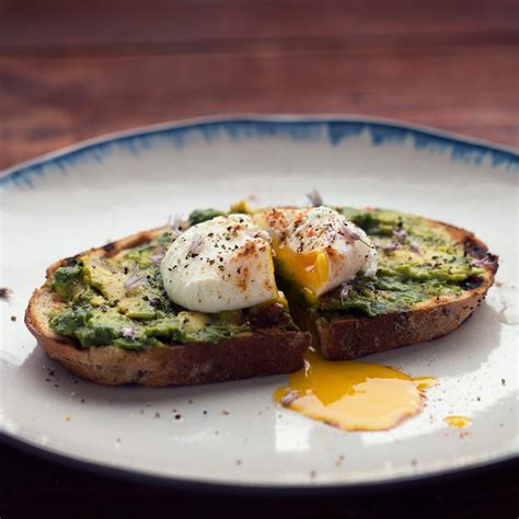 Avocado Toast With Poached Egg Slenderberry