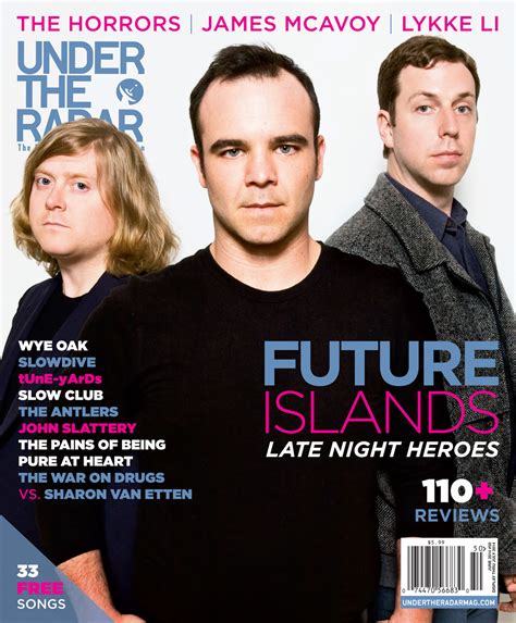 Under The Radar Announces The Junejuly Issue Featuring Future Islands