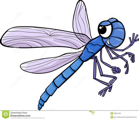 Cartoon Dragonfly Clipart Clipart Suggest