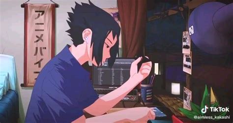 Vibe With Sasuke Naruto In 2021 Cute Cartoon Wallpapers Sasuke Anime
