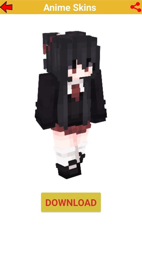 Anime Skins Minecraft Apk Für Android Herunterladen