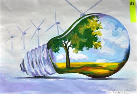 Listrik merupakan sumber energi yang bisa diperbarui, namun harus bisa disimpan untuk masa yang akan datang. Contoh Dan Gambar Poster Hemat Energi - Belajar ...