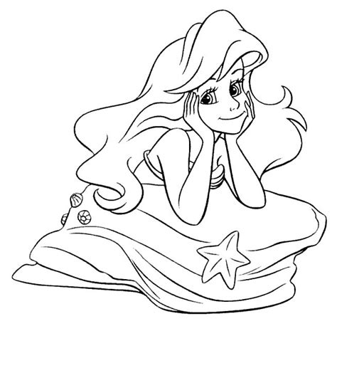 Besplatne Bojanke Disney Princess Ariel Preuzmite Besplatne Isječke I
