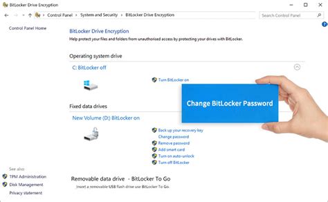 How To Change Bitlocker Password In Windows 710