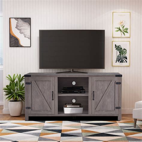 Clearance Segmart Media Consoles Tv Stands With Adjustable Leg For Tvs