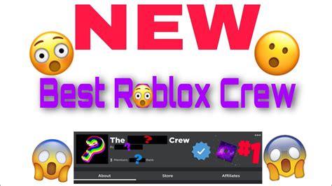 New Roblox Crew Youtube