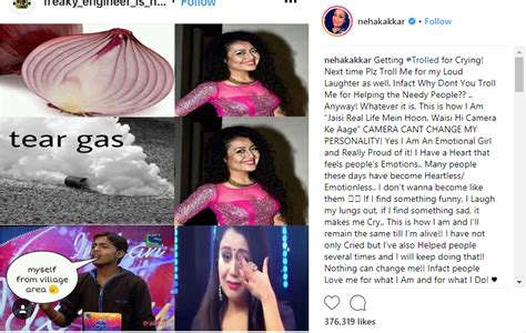 Indian Idol 10 Neha Kakkar Gives A Befitting Reply To People Who Brutally Trolled Her For