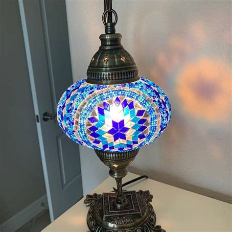 10 COLORS Turkish Moroccan Mosaic Lamp Free 3DAY Shipping Etsy In