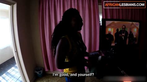 African Lesbian Ebony Massage Includes Happy Ending Using Dildo