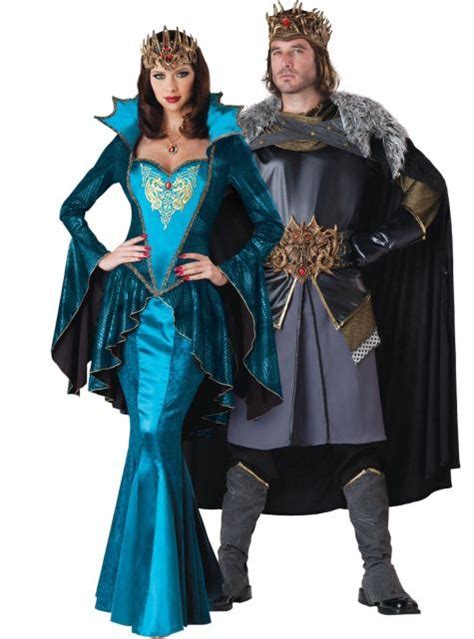 Medieval King And Queen Couples Costumes Party City King And Queen