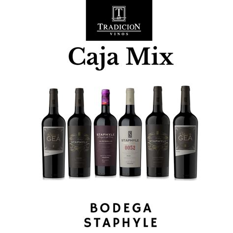Bodega Staphyle Mix Caja X Botellas ml Tradición Vinos