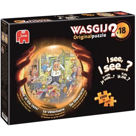 Wasgij 1000 Piece Original 18 Uproar At The Vets Jigsaw Puzzle Game