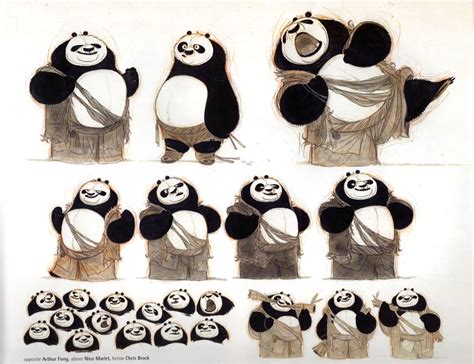 Kung Fu Panda 3 Concept Artwork Kung Fu Panda Character Design