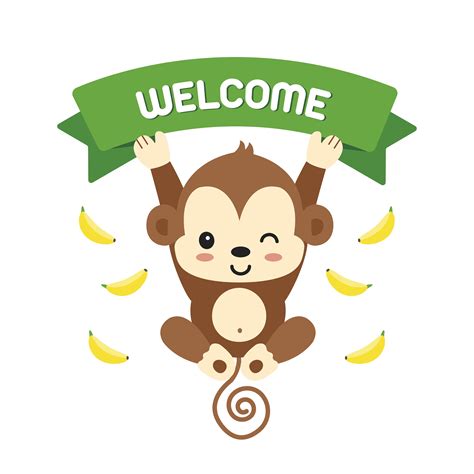 Animated Cartoon Welcome Clipart