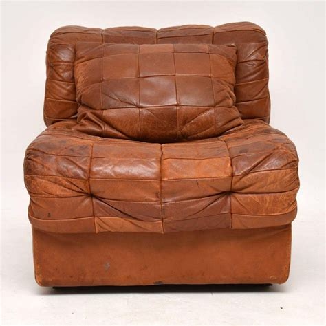 1960s Vintage Leather Modular Chair And Cushion By De Sede At 1stdibs