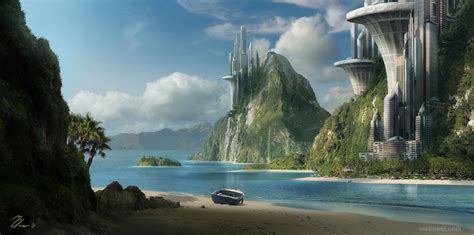 25 Stunning And Futuristic Digital Matte Paintings For Your Inspiration
