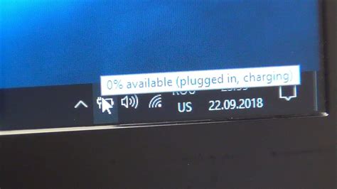 How To Fix 0 Available Plugged In Charging On A Lenovo Laptop Youtube