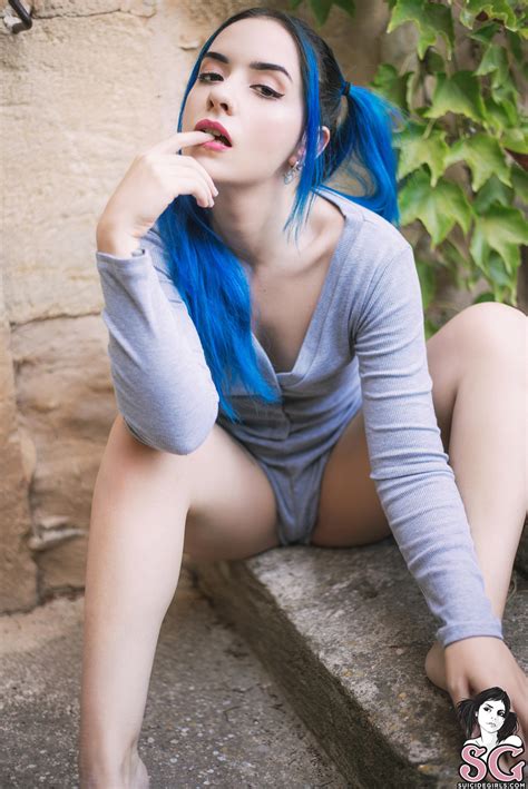 Wallpaper Saria Suicide Suicide Girls Women Outdoors Model Dyed