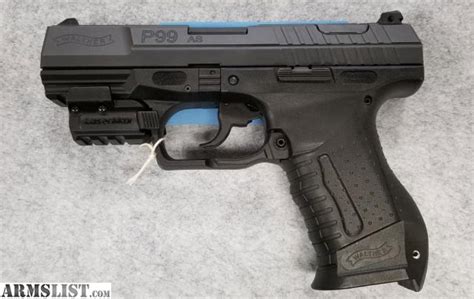 Armslist For Sale Walther P99 9mm Wgreen Laser Used